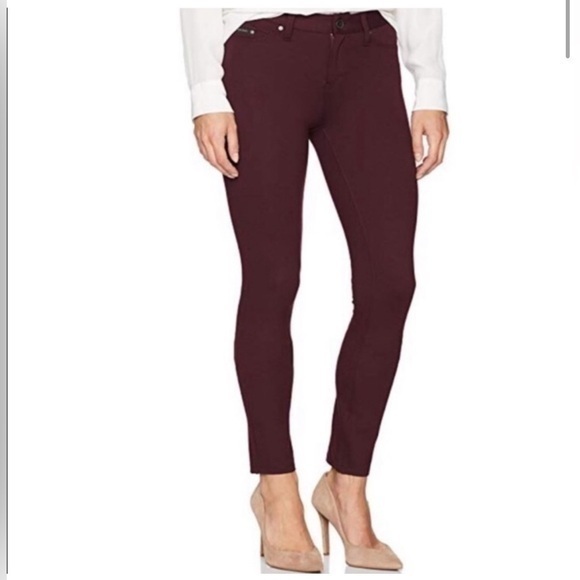Calvin Klein & Co Women Jegging Size 4 Color Red - Picture 1 of 7